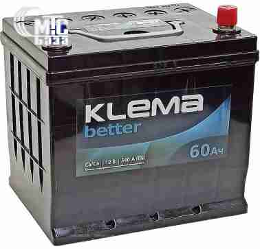 Аккумуляторы Аккумулятор KLEMA 6СТ-60 R  JIS EN 510A  234x175x225 мм